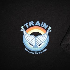 Train sail across the sun 2016 tour shirt.